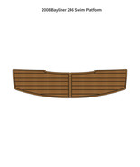 2008 Bayliner 246 Swim Platform Step Boat EVA Foam Faux Teak Deck Floor ... - $430.82 CAD