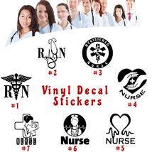 Nurse Vinyl Decal Sticker Car Window Laptop Health Nursing Nurse Medical Support - £3.71 GBP+