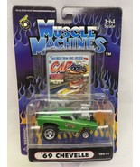 Muscle Machines 1969 Chevrolet Chevelle 69 Chevy Cartoons Zingers #CO2-2... - $9.06 CAD