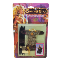 VINTAGE 1984 GALOOB GOLDEN GIRL FASHION FESTIVAL SPIRIT OUTFIT NEW BLACK... - $33.25