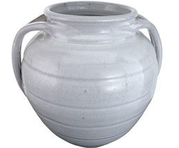 1930&#39;s JB Cole North Carolina Pottery Apothecary Jar with Split Handles - $272.25