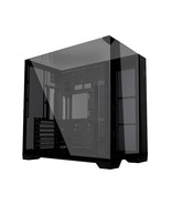 LIAN LI O11Vision Compact Black / Steel / Tempered Glass ATX Mid Tower C... - $255.07