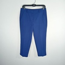 Apt 9 Womens Dress Pants Size 6 Blue Casual Summer Coastal Grandma Office - £17.98 GBP