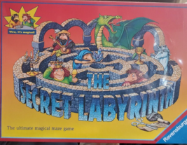 New Sealed Vintage Ravensburger The Secret Labyrinth Magical Maze Game 1998 - $74.79
