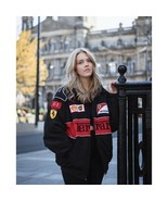 Racing Jacket Vintage , Bomber Jacket , F1 Streetwear Jacket - $79.99