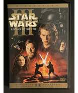 STAR WARS - REVENGE OF THE SITH - WIDE SCREEN (DVD) - $277.64 MXN