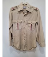 Vintage 70s Levis Western Shirt Mens L Large Lightweight Button Up USA - $29.90 CAD