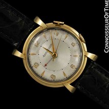 1952 Jaeger-LeCoultre Vintage Mens Rare 18K Gold Plated Memovox - Only 2000 Made - £1,971.15 GBP