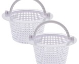 Swimming Pool Skimmer Replacement Basket With Handle, 2 Pack - Above Gro... - £26.61 GBP