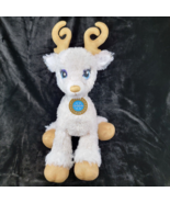 Build a Bear Glisten Reindeer 16" Plush Christmas Lighted Antlers Gold Accents