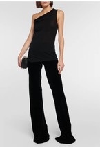 Authenticity Guarantee 
Rick Owens high rise velvet trouser pants for women -... - $628.65