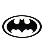 Highly Reflective Black Batman Fire Helmet Decal Sticker window laptop - £2.75 GBP+