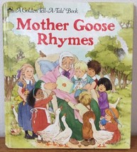 Pair of Vintage Little Golden Tell-A-Tale Mother Goose Rhymes Childrens Books - £15.02 GBP