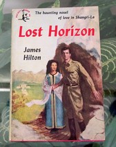 James Hilton-Tom Dunn Art-LOST HORIZON Pocket #1 1960 Vintage Paperback-Fine - £15.44 GBP