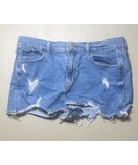 Old Navy Boyfriend Short Mid Rise Women’s 8 Blue Cutoff Distressed - €8,43 EUR