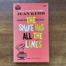 Vin 1962 Paperback The Snake Has All The Lines Jean Kerr First Crest Pri... - £19.77 GBP