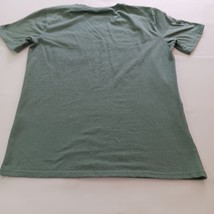 Carhartt Original Fit Men's Green Cotton Blend Workwear Shirt Pocket Size S(4/6) image 10
