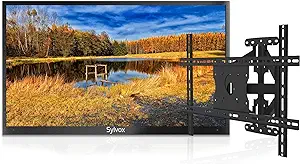 43&quot; Outdoor Tv With Tv Wall Mount, 4K Weatherproof Outdoor Tv Ip55 Water... - $1,942.99