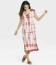 Women&#39;s Tie-Dye Sleeveless Knit Dress - Universal Thread Pink, XS - £7.22 GBP