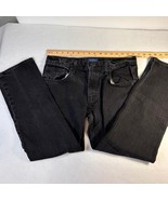 Arizona Flex Slim Straight Black Wash Jeans Comfort Stretch Denim 32x29 - $410.51 MXN