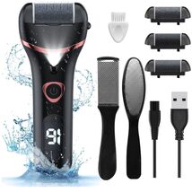 Waterproof Portable Electric Foot File with 3 Rollers - Salon Results at... - $29.65