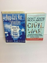 Civil War books. &quot;More Civil War Curiosities&quot; , &quot;Don&#39;t know about the Ci... - £5.40 GBP