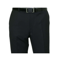 Men RENOIR Suit Solid Two Button Business Formal Classic Regular Fit 201-1 Black image 12