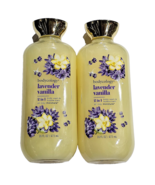 2 Pack Bodycology Lavender Vanilla 2 In 1 Body Wash &amp; Bubble Bath 16oz - $21.99