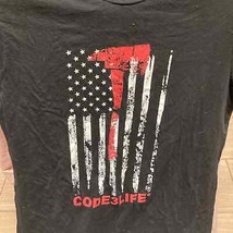 Code 3 Life Thin Red Line Shirt Size XL - £11.68 GBP