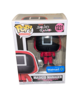 Funko POP! Squid Game Television Masked Manager Vinyl Figure #1231 Exclusive NEW - £24.90 GBP