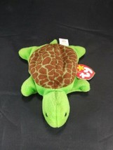 Ty Beanie Babies Speedy the Turtle 1993 PVC Pellets WIth Errors on Tag - $29.69