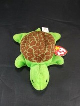 Ty Beanie Babies Speedy the Turtle 1993 PVC Pellets WIth Errors on Tag - £22.97 GBP