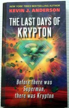 Kevin J. Anderson 2008 1st Mmpb The Last Days Of Krypton Superman Origins Zod - £7.84 GBP