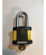 Brinks commercial padlock Black Yellow Boron Steel - €8,12 EUR