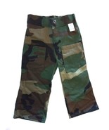 TODDLER BDU WOODLAND CAMOFLAUGE PANTS 3T STRETCHABLE WAIST FOR FAST GROW... - €14,46 EUR