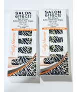 Sally Hansen SALON EFFECTS Nail Stickers 18 Nail Tabs 150 FAUX REAL (LOT... - $17.63 CAD