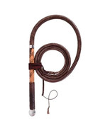 8 Feet Australian Leather Stock Whip with 18-Inch Hardwood Handle Bullwh... - $1,179.17 MXN