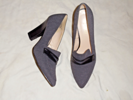 Nine West gray high heel shoes  Size 8.5 - £19.74 GBP