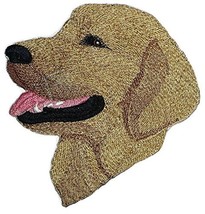 Amazing Custom Golden Retriever Dog Face Embroidery IronOn/Sew Patch [5.... - £10.07 GBP