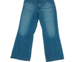 AG JEANS Damen Schlaghosen The Layla Cropped Flare Trouser Blau Größe 30W - £66.79 GBP