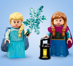 LEGO Disney Series 2 Elsa and Anna Frozen Minifigure Lot (71024) New Retired - £15.70 GBP