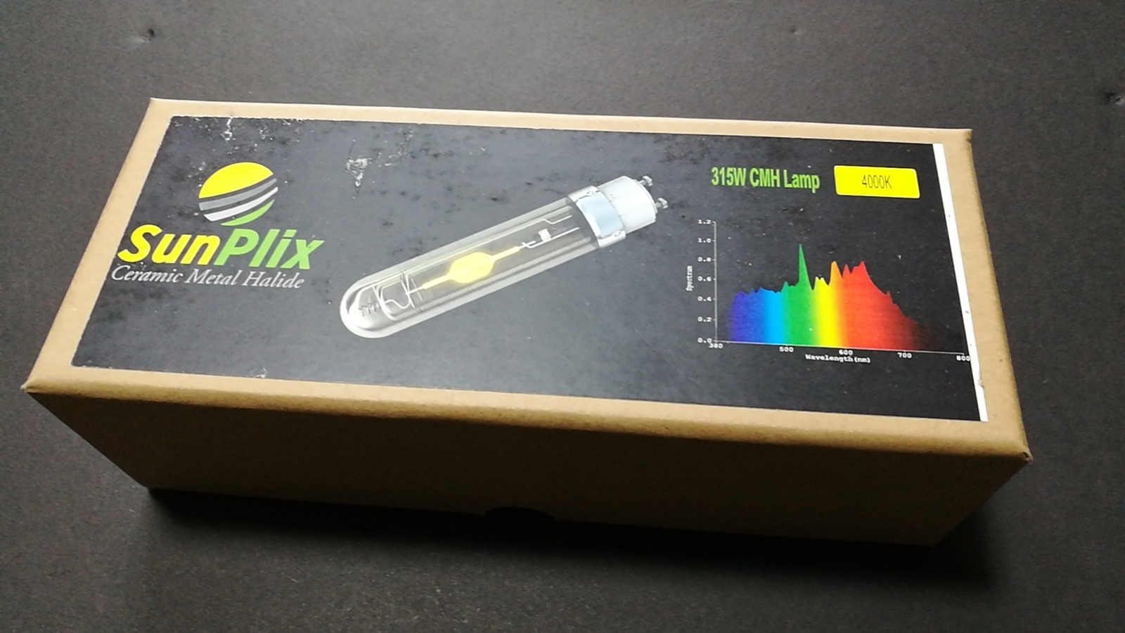 SunPlix 315W 3kr, 3k HO, 4k CMH CDM ceramic metal halide grow light bulb... - $65.99