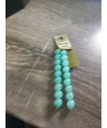 BEAD GALLERY Green Dyed Quartzsite Stone 10MM - 18pcs  JEWERLY MAKING NEW - $6.63