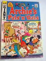 Archie&#39;s Pals &#39;n&#39; Gals #53 1969 Archie Comics Good- The Archies Cover - £6.40 GBP