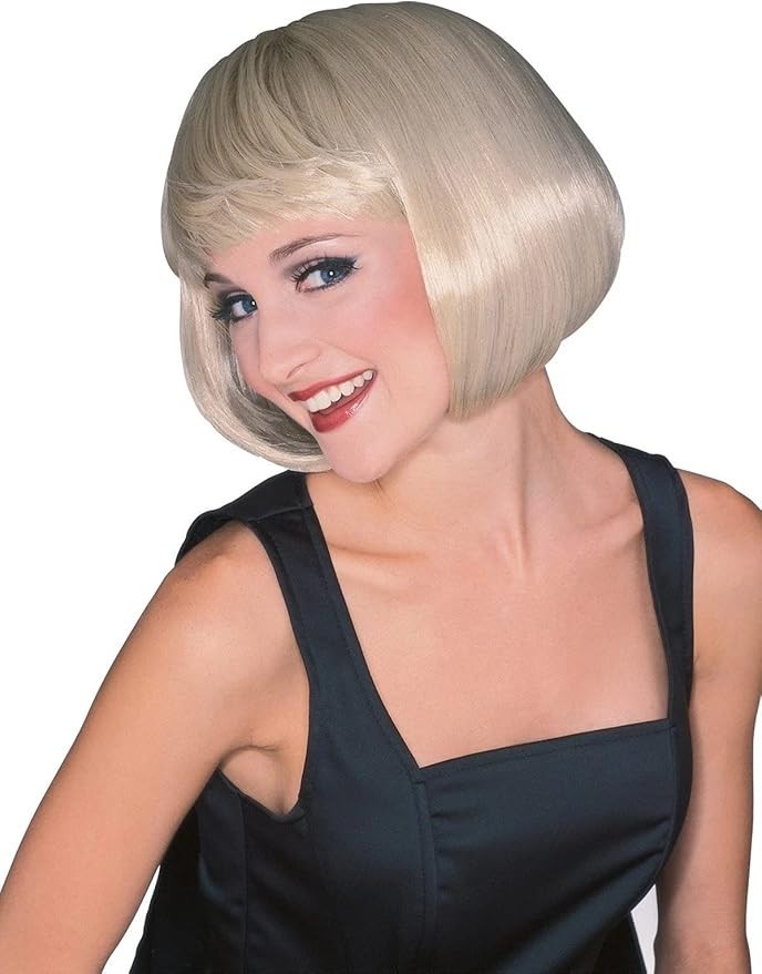 RUBIE'S SUPER MODEL WIG BLONDE ADULT HALLOWEEN COSTUME ACCESSORY 50494 Item image 3
