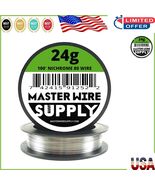 Nichrome 80 Wire 24 Gauge - 100ft of High-Temp Heating Wire for Professi... - $25.14 CAD