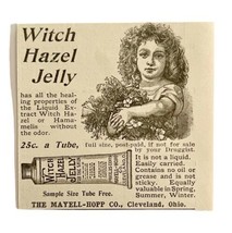 Mayell Hopp Witch Hazel Jelly 1894 Advertisement Victorian Skin Care ADB... - £7.81 GBP