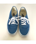 Vans Classic Era Womens 7.5  Blue White Canvas Sneakers Shoes 721356 Mens 6 - £22.90 GBP