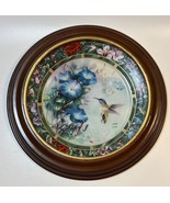 Bradford Exchange Collector Plate, The Violet Crowned Hummingbird Plate ... - £7.47 GBP