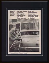 1968 GM Ternstedt 11x14 Framed ORIGINAL Vintage Advertisement - £35.52 GBP